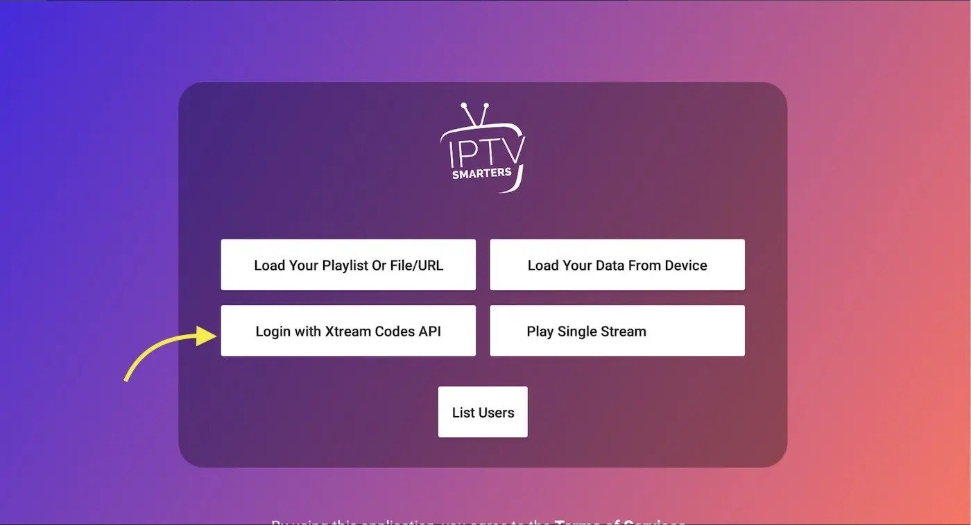 Smarters Iptv Pro Application Interface